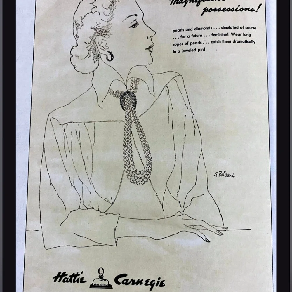 Vintage Pearl Rhinestone Necklace Bracelet Earrings Classic Statement Parue Set - Picture 5 of 7